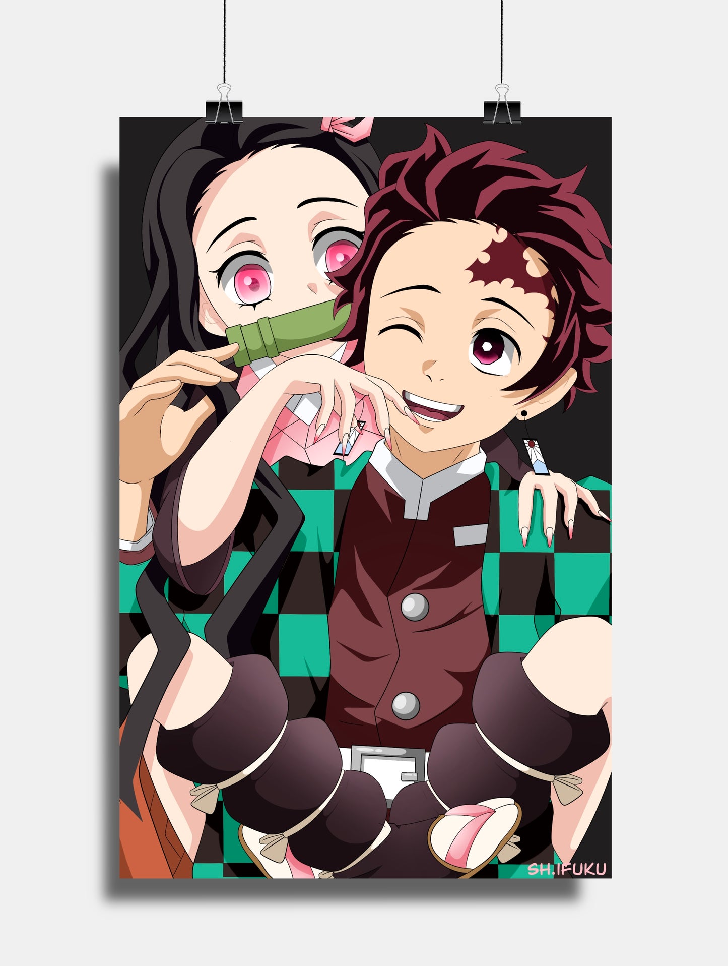 Tanjiro/Nezuko Print