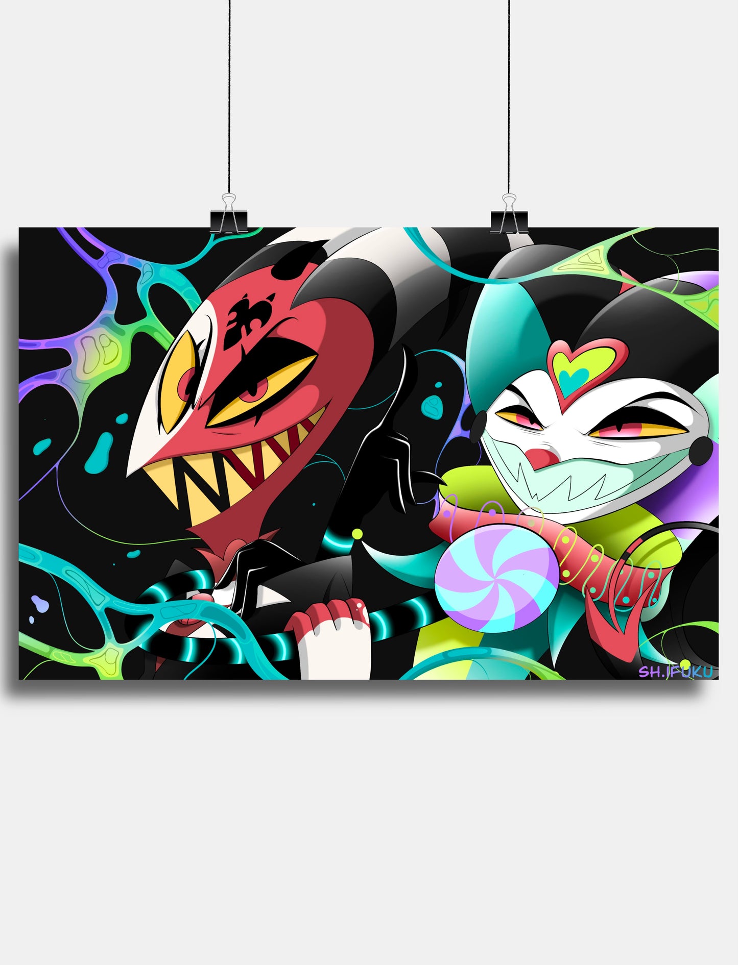 Blitzo and Fizz Print