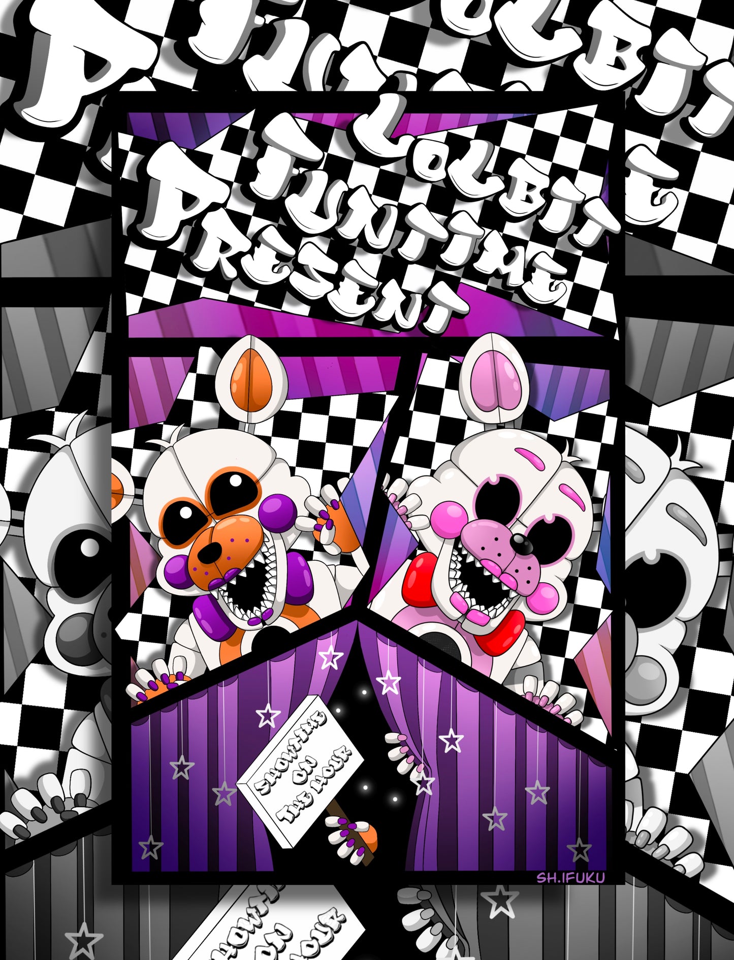 Funtime/Lolbit Print