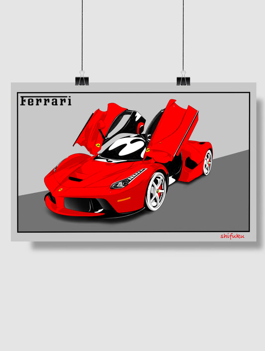 La Ferrari Print