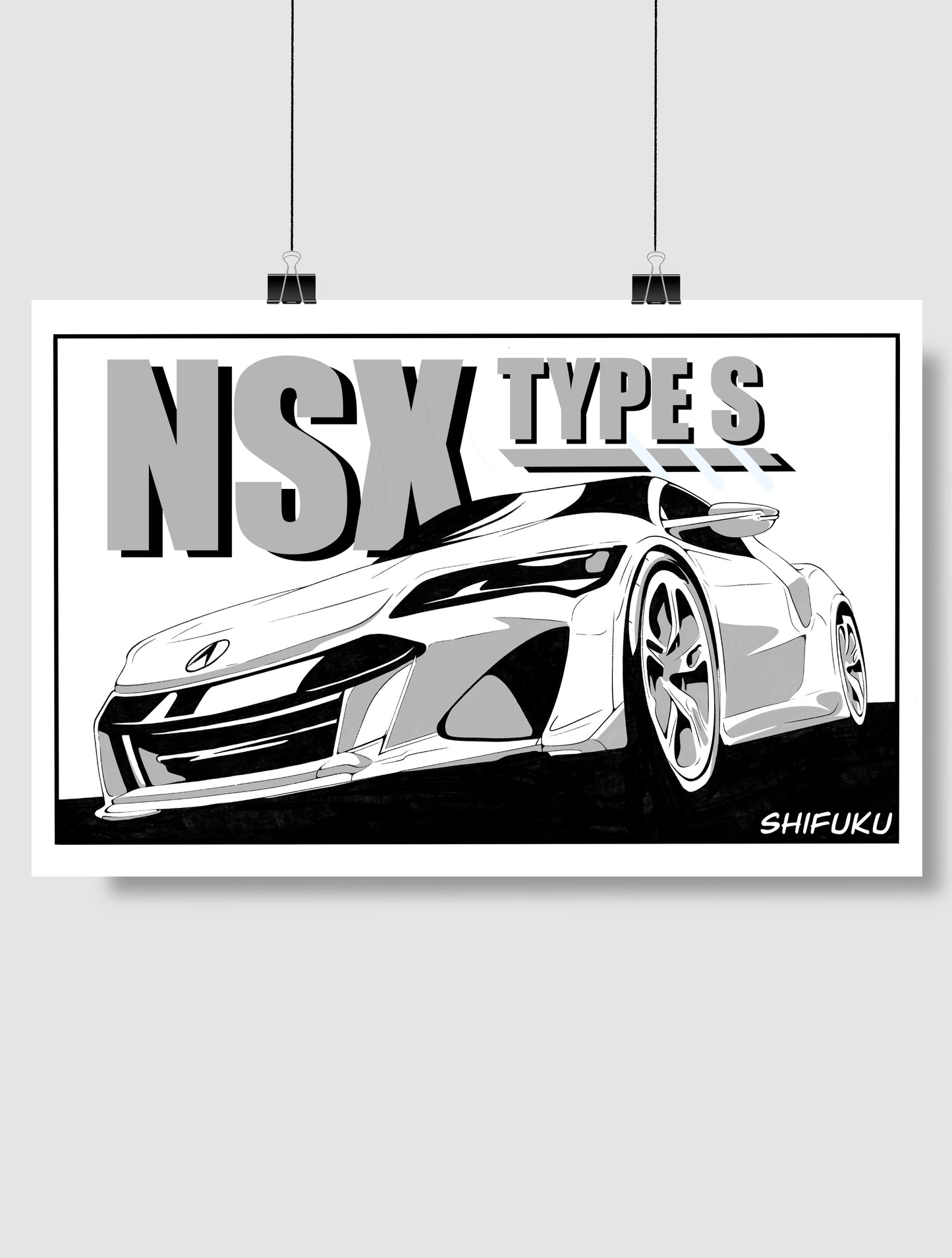 NSX art print